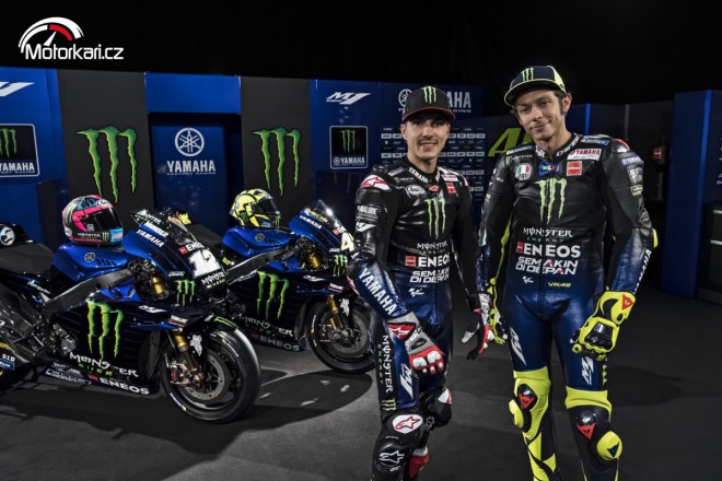 V Jakartě Yamaha představila tovární tým MotoGP s Rossim a Viňalesem