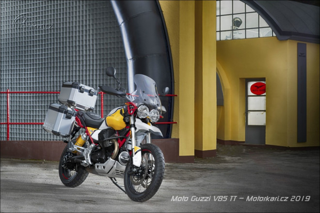 Moto Guzzi představuje řadu příslušenství pro V85 TT