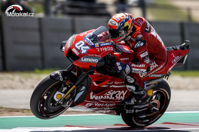 Ducati je před závodem v Jerezu lídrem soutěže jezdců, týmů i výrobců
