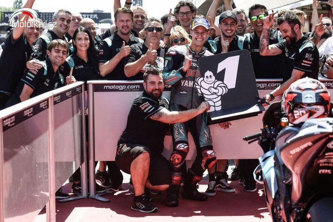 Kvalifikační ohlasy z první řady MotoGP, Viňales to má s penalizací