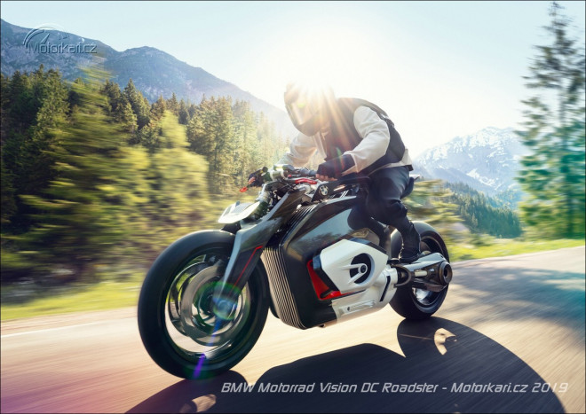BMW Motorrad Vision DC Roadster: Elektrický boxer