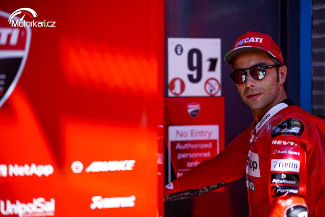 Danilo Petrucci prodloužil s Ducati na rok 2020