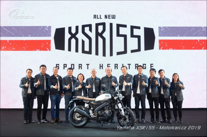 Yamaha v Thajsku představila XSR155, rovnou přidala i přestavby