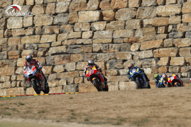 Změna termínu startu třídy MotoGP v Aragonii