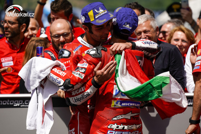Tým tovární Ducati nastoupí do domácí Grand Prix ve třech
