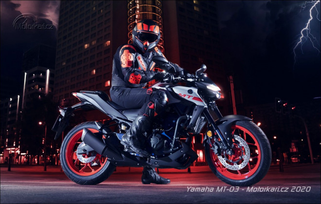 Yamaha představila novou MT-03, jde především o design