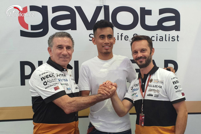 Malajec Syahrin míří zpět do Moto2 k týmu Aspar