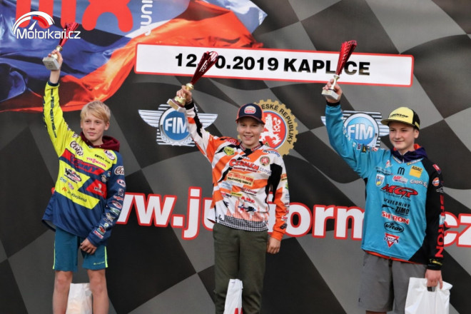 MMČR Junior – Závody v Kaplici ukončily motokrosovou sezonu