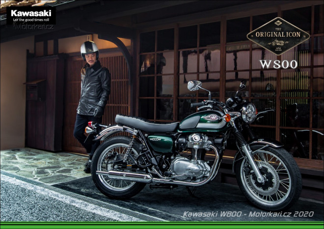 Kawasaki doplňuje řadu W800 o standardní klasiku