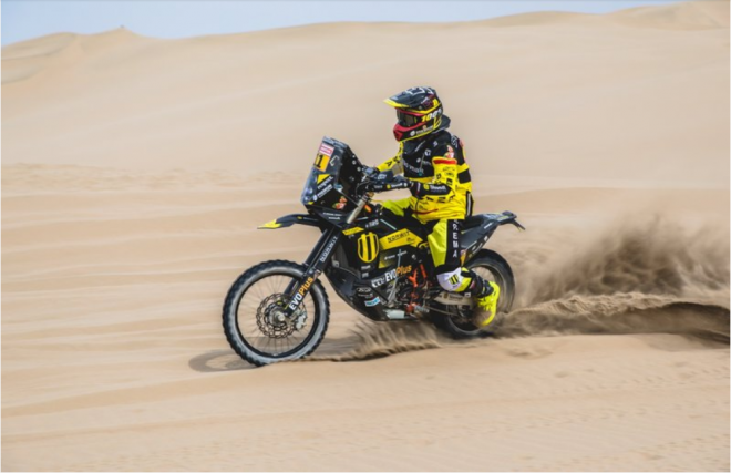 Štefan Svitko míří na Dakar, motorku dostal letos dřív