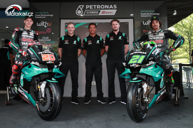 V domácím prostředí představil tým Petronas Yamaha SRT sestavu MotoGP