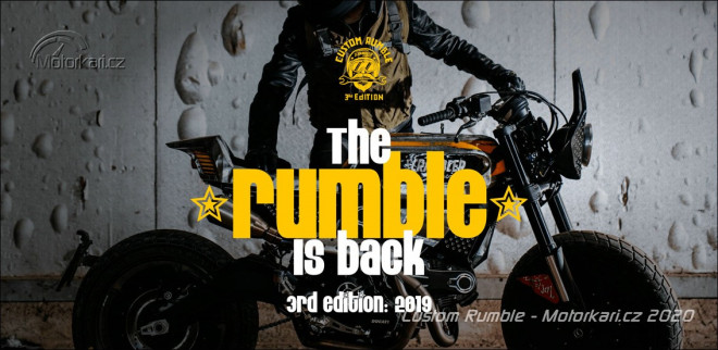 V soutěži Custom Rumble je 74 přestavěných Ducati Scrambler, hlasování veřejnosti běží do půlky března