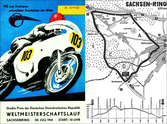 Starý Sachsenring: 1. díl 1961-1966. Dominance Mika Hailwooda a vítězství pro Františka Šťastného!
