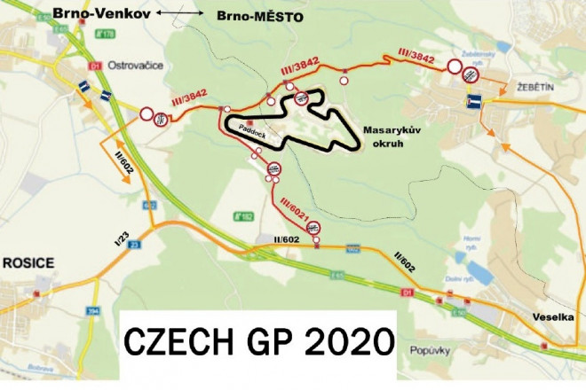 Policie k víkendové GP České republiky v Brně