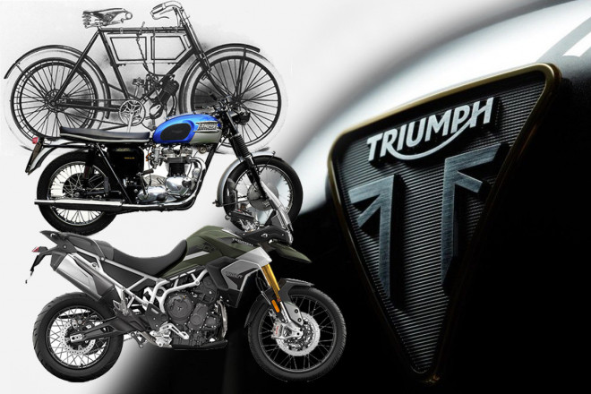 Triumph - jedno z nejstarších jmen ve výrobě motocyklů