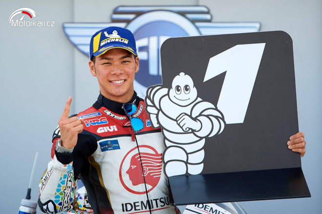 GP Teruelu - Takaaki Nakagami získal první pole position v MotoGP. Filip Salač odstartuje jedenáctý