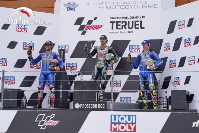Ohlasy MotoGP: Franco Morbidelli si dojel pro druhé vítězství v sezóně, Joan Mir navýšil náskok na čele MS