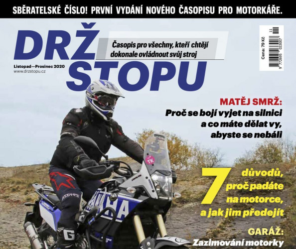 Na trhu je nový časopis pro motorkáře