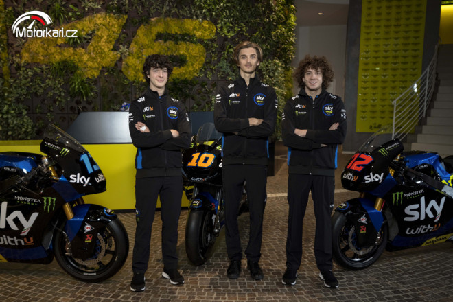 SKY Racing VR46 Team představil barvy pro Moto2 a MotoGP 2021