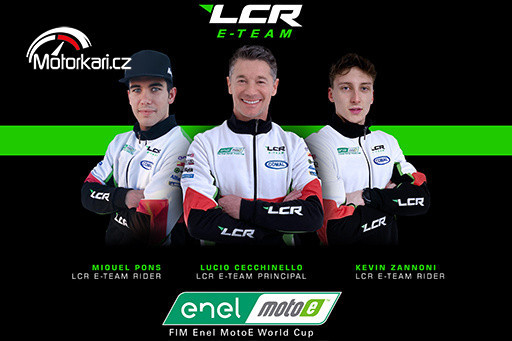 LCR E-team letos s Ponsem a Zannonim