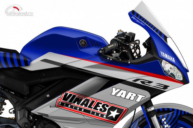 Tým Viňales Racing má tovární podporu Yamahy