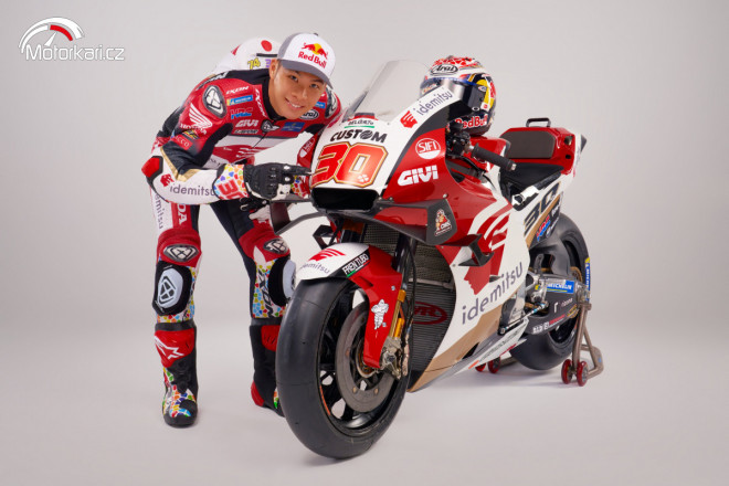 Takaaki Nakagami představil svůj motocykl na sezónu 2021