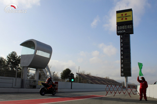V Barceloně testují jezdci MotoGP, Moto2 a Moto3