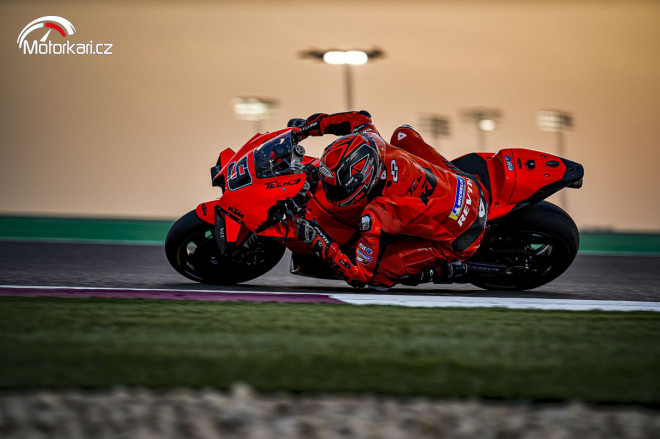 Větrný pátek v Kataru byl posledním dnem testu MotoGP