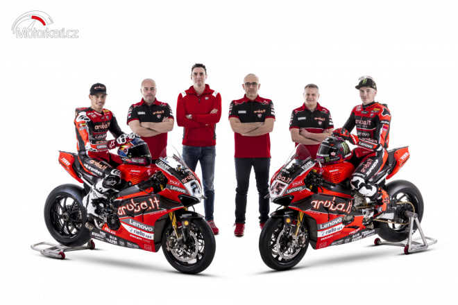 Italská Ducati WSBK představila tým pro sezonu 2021