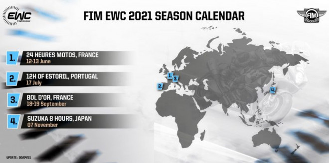 Sezona FIM EWC 2021 bez osmihodinovky v Oscherslebenu