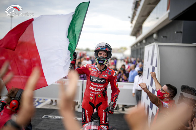 GP Algarve - Francesco Bagnaia si dojel pro pátou pole position v řadě, Filip Salač skončil devátý