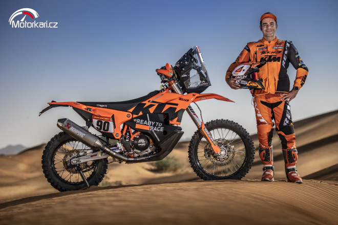 Po deseti letech v MotoGP zamíří Ital Petrucci rovnou na Dakar