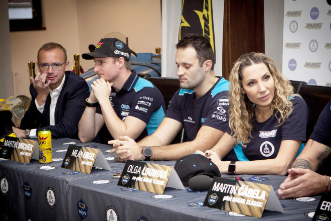 Orion - Moto Racing Group před Dakarem 2022: Blue army vyráží do boje