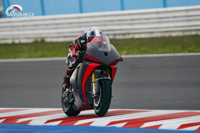 První test prototypu Ducati pro sérii MotoE