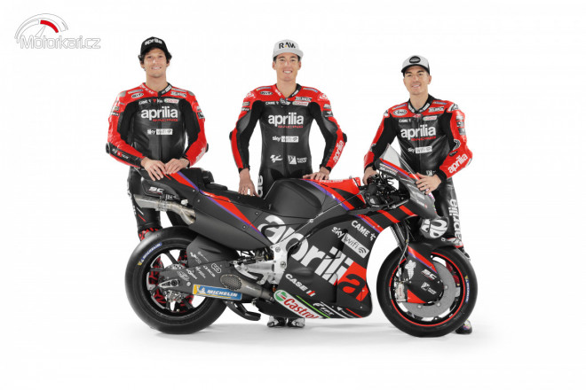 Aprilia představila tovární tým MotoGP