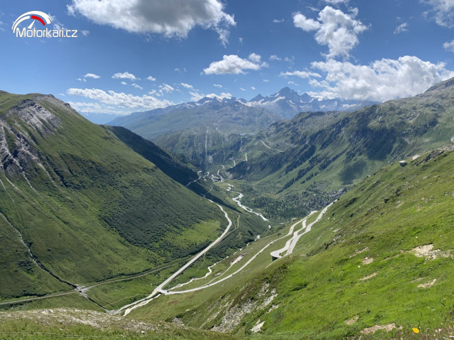 Pětidenní cesta přes Alpy - Švýcarsko a Itálie, Rakouskem zpět domů