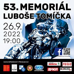 Pozvánka na 53. ročník Memoriálu Luboše Tomíčka