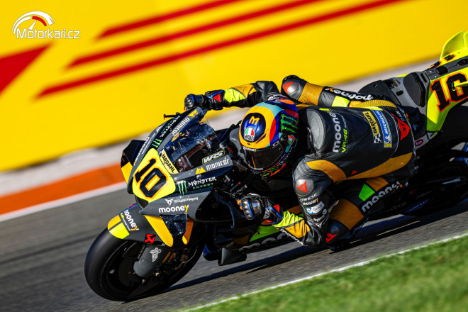 V oficiálním testu MotoGP zajel ve Valencii nejrychleji Ital Marini