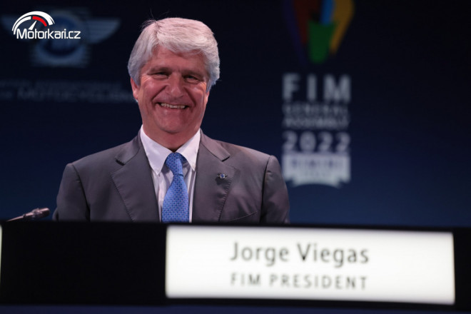 Ve funkci prezidenta FIM pokračuje  Jorge Viegas