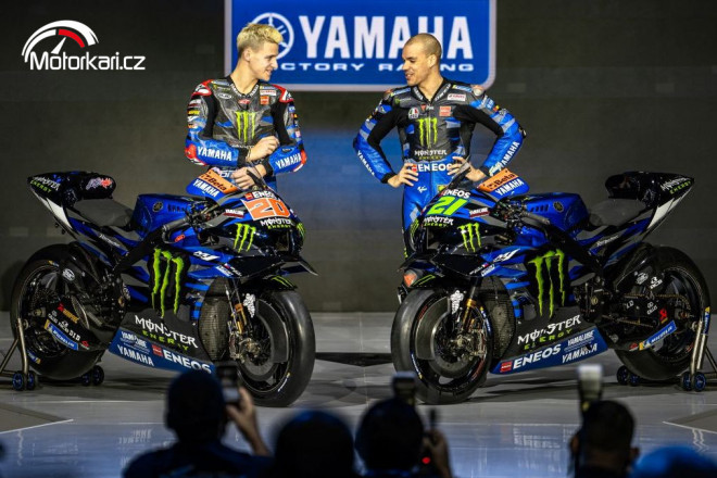 Tým Monster Energy Yamaha MotoGP představil barvy pro nadcházející sezonu
