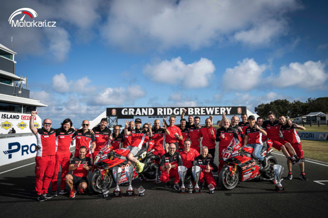 Ducati WSBK před závodním víkendem v Indonésii