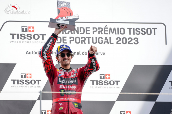GP Portugalska – Bagnaia slaví vítězství, Salač čtvrtý v Moto2™