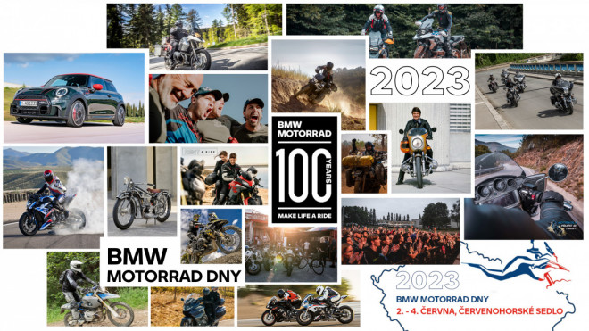 BMW Motorrad dny ve znamení 100. výročí