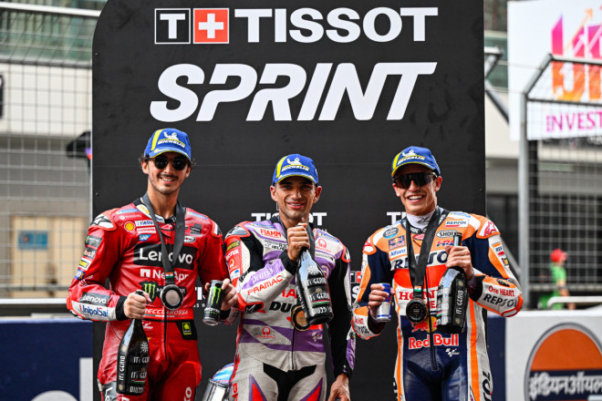 Ohlasy GP Indie – Pódium ve sprintu slaví Martin, Bagnaia a Márquez