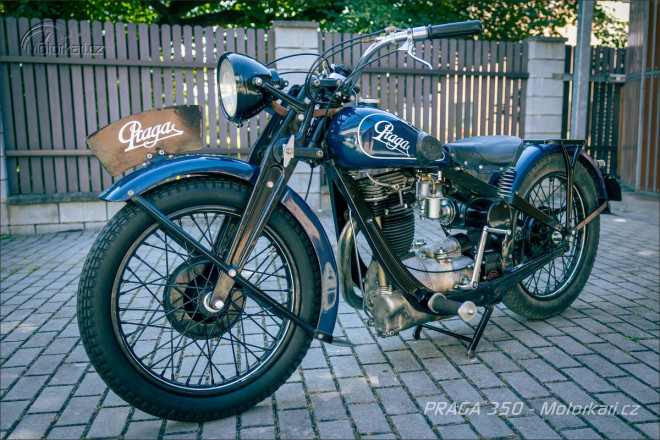 Praga 500 a Praga 350, motocykly, které už oslavily devadesátiny, budou na prodej! 