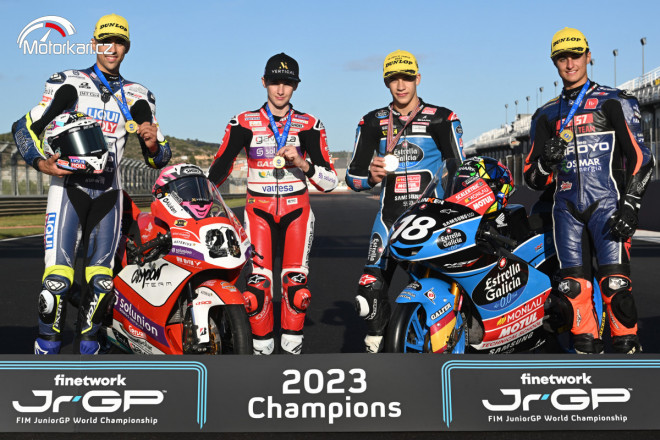 Ve Valencii uzavřeli sezonu jezdci světové série JuniorGP™ 