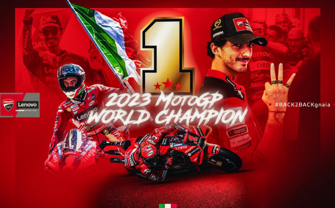 GP Valencie – Vítězství v závodě a titul MotoGP™ získal Francesco Bagnaia
