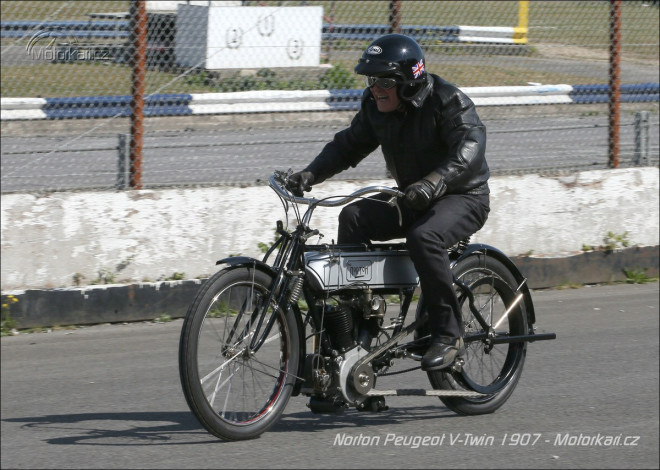 Norton Peugeot V-twin z roku 1907: Vítěz úplně první Tourist Trophy