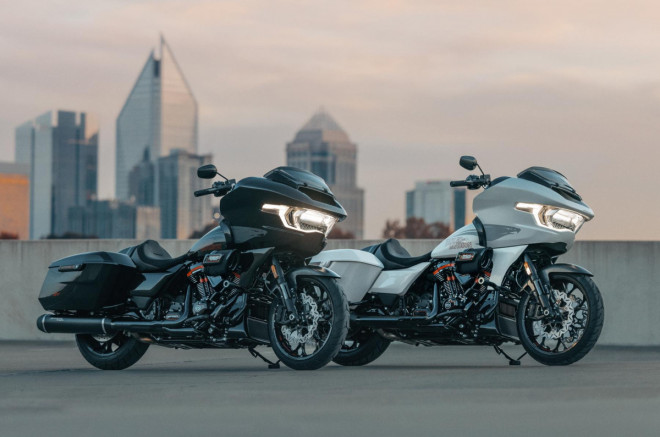 Harley-Davidson má nové touringy, CVO Pan America a ďábelský CVO Road Glide ST