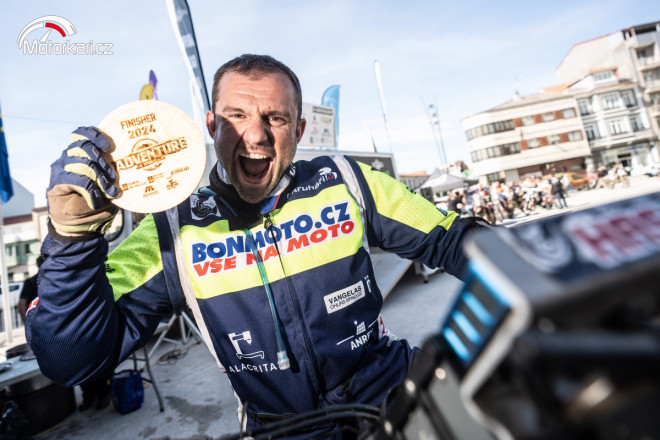 Miloš Sochor získal třetí místo v Adventure Galicia Rally